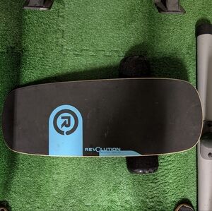 Revolution Black Balance Board with Blue Accent